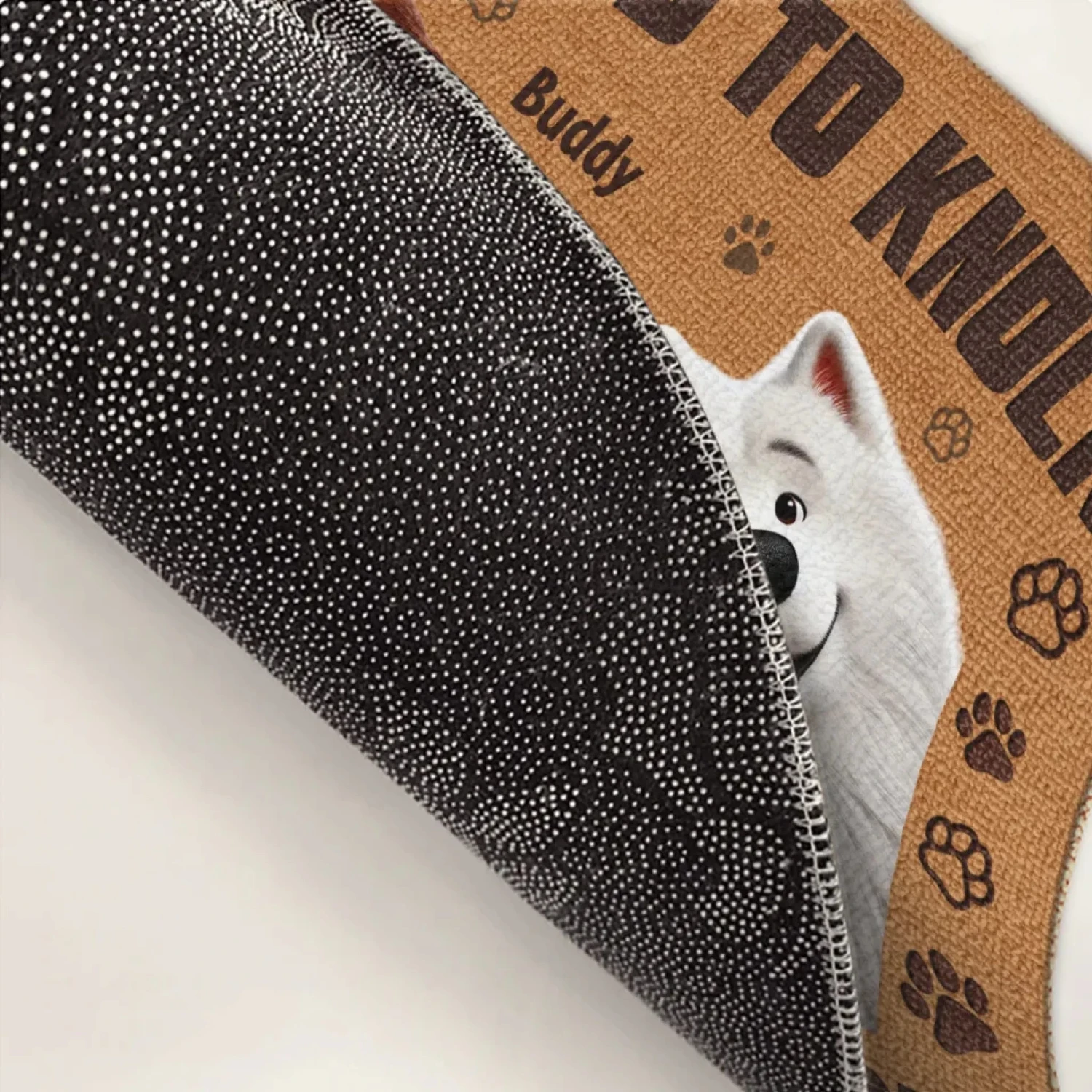 Home Protected By Paws - Dog Personalized Custom Home Decor Decorative Mat - House Warming Gift For Pet Owners, Pet Lovers 4 Home Protected By Paws - Dog Personalized Custom Home Decor Decorative Mat - House Warming Gift For Pet Owners, Pet Lovers - Image 4