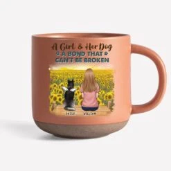 Furry Friends Make The Best Companions - Dog Personalized Custom Printed Pottery Mug - Gift For Pet Owners, Pet Lovers -Pawfect House Store 67b420abb1a3b