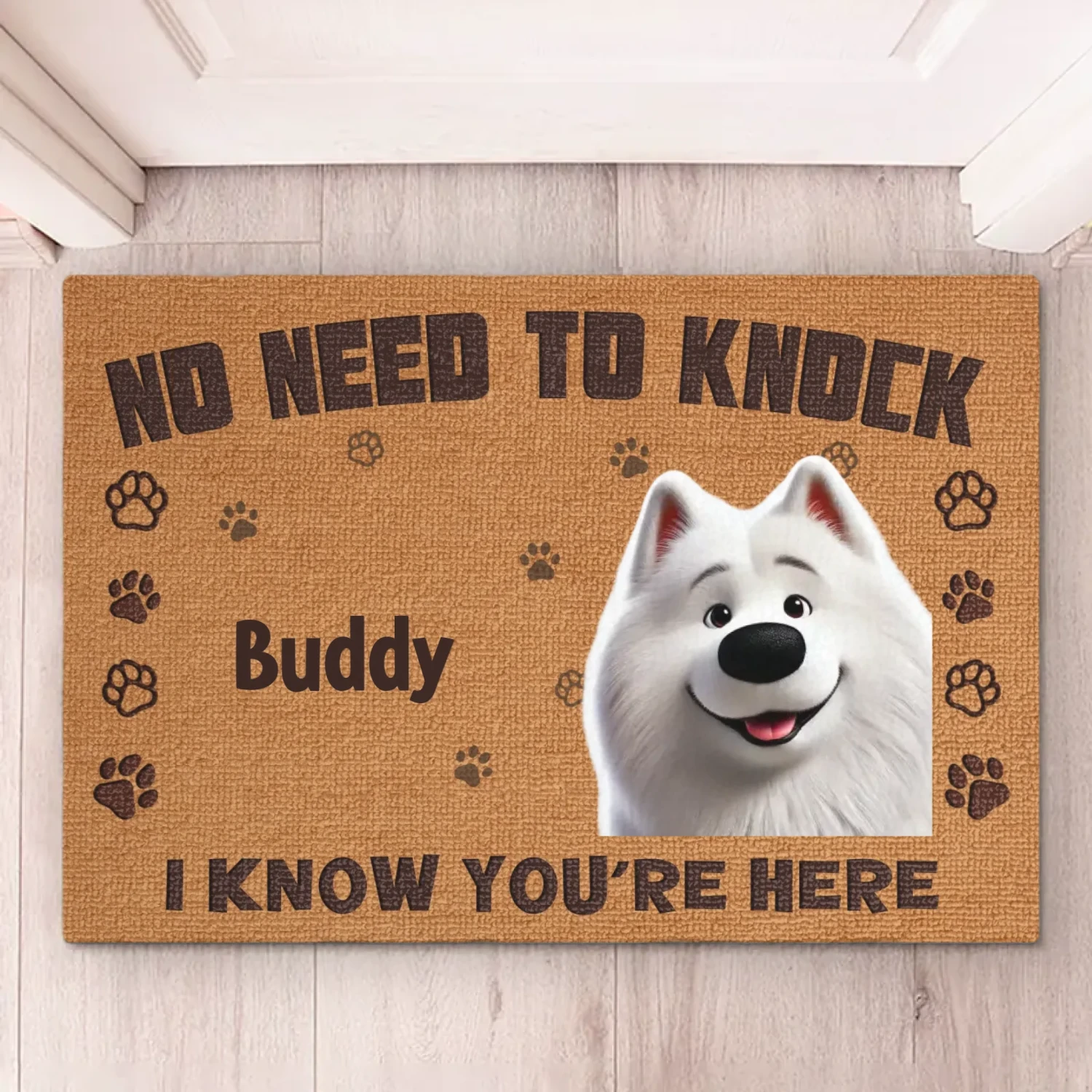 Home Protected By Paws - Dog Personalized Custom Home Decor Decorative Mat - House Warming Gift For Pet Owners, Pet Lovers 5 Home Protected By Paws - Dog Personalized Custom Home Decor Decorative Mat - House Warming Gift For Pet Owners, Pet Lovers - Image 5