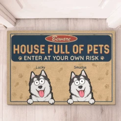 Home Is Where The Pets Are - Dog & Cat Personalized Custom Home Decor Decorative Mat - House Warming Gift For Pet Owners, Pet Lovers 8 Home Is Where The Pets Are - Dog & Cat Personalized Custom Home Decor Decorative Mat - House Warming Gift For Pet Owners, Pet Lovers -Pawfect House Store 67b448b698d99