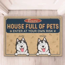 Home Is Where The Pets Are - Dog & Cat Personalized Custom Home Decor Decorative Mat - House Warming Gift For Pet Owners, Pet Lovers 11 Home Is Where The Pets Are - Dog & Cat Personalized Custom Home Decor Decorative Mat - House Warming Gift For Pet Owners, Pet Lovers -Pawfect House Store 67b448b9e5848