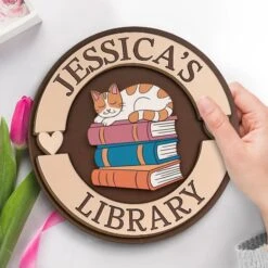 Sharp, Curious, And Always Learning - Family Personalized Custom 2-Layered Wooden Plaque With Stand - Gift For Yourself, Best Friends, Siblings, Family Members -Pawfect House Store 67b544dddc182