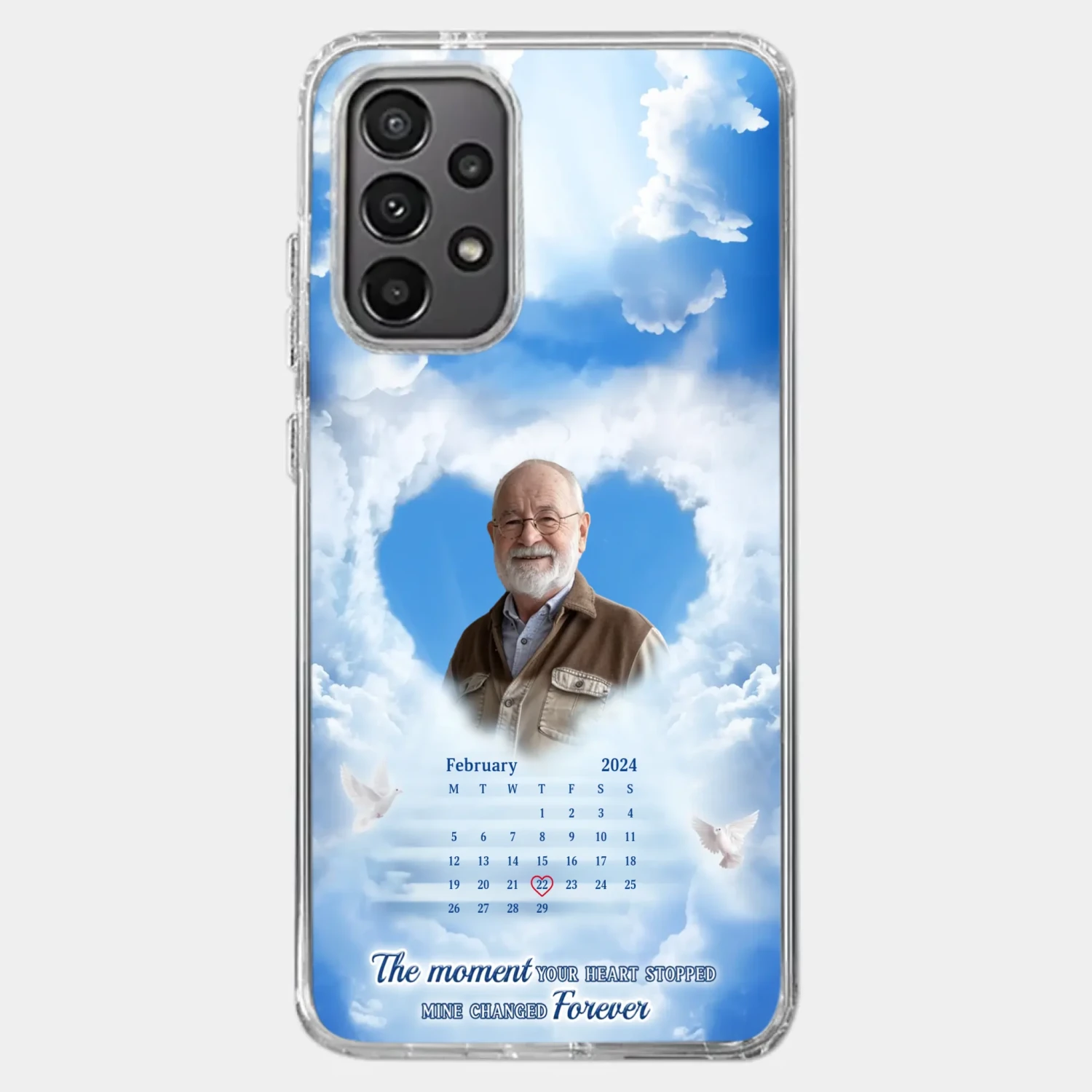 Custom Photo We Carry You With Us Always - Memorial Personalized Custom Clear Phone Case - Sympathy Gift For Family Members 6 Custom Photo We Carry You With Us Always - Memorial Personalized Custom Clear Phone Case - Sympathy Gift For Family Members - Image 6