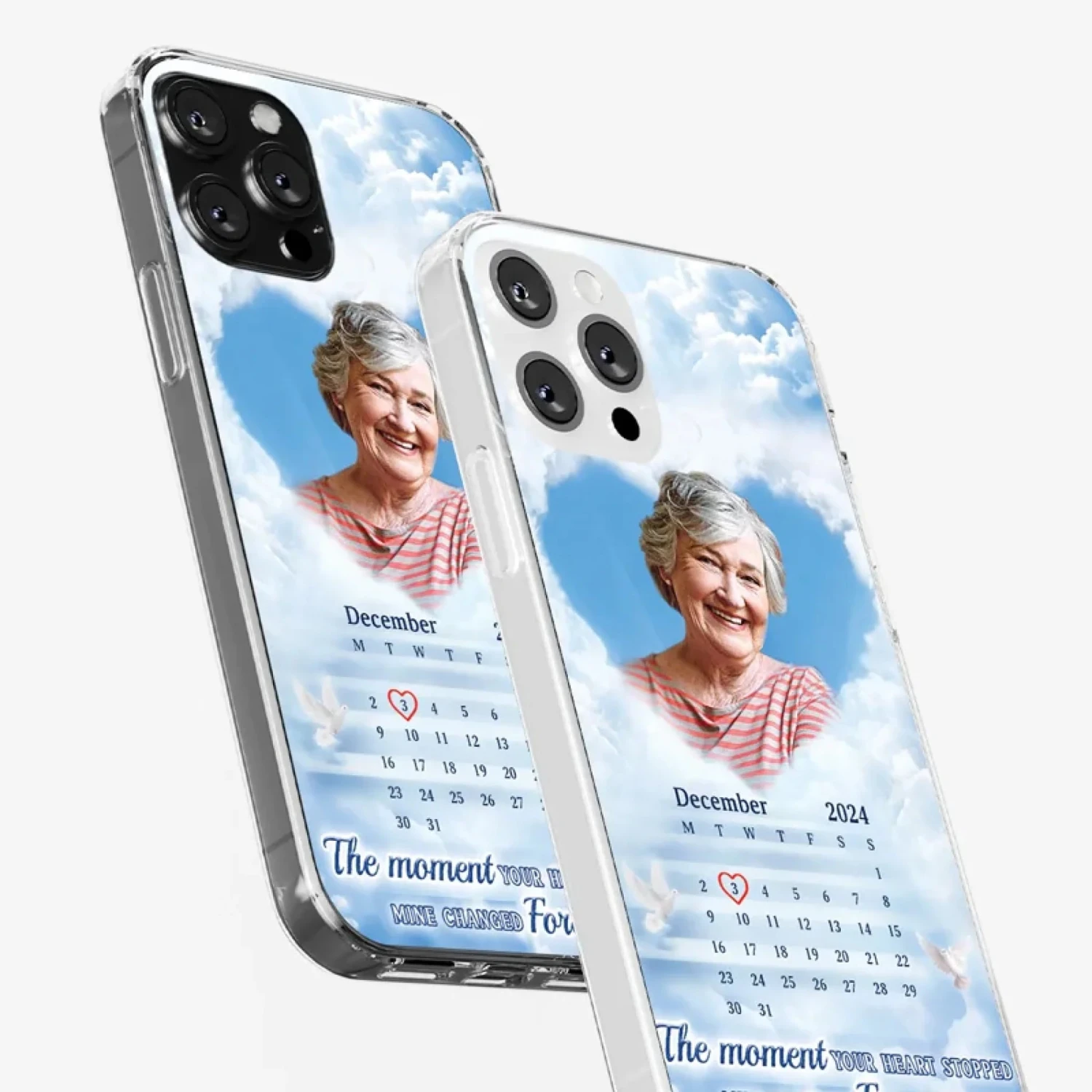 Custom Photo We Carry You With Us Always - Memorial Personalized Custom Clear Phone Case - Sympathy Gift For Family Members 5 Custom Photo We Carry You With Us Always - Memorial Personalized Custom Clear Phone Case - Sympathy Gift For Family Members - Image 5