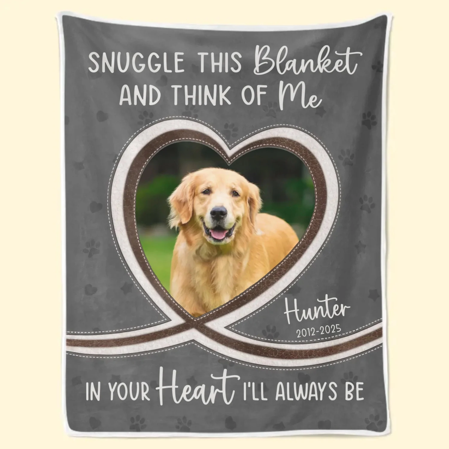 Custom Photo You Were Family - Memorial Personalized Custom Blanket - Sympathy Gift For Pet Owners, Pet Lovers 2 Custom Photo You Were Family - Memorial Personalized Custom Blanket - Sympathy Gift For Pet Owners, Pet Lovers - Image 2