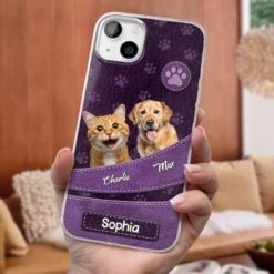Custom Photo Unconditional Love Has Four Paws - Dog & Cat Personalized Custom Clear Phone Case - Gift For Pet Owners, Pet Lovers 8 Custom Photo Unconditional Love Has Four Paws - Dog & Cat Personalized Custom Clear Phone Case - Gift For Pet Owners, Pet Lovers -Pawfect House Store 67b5b3fd33fc6