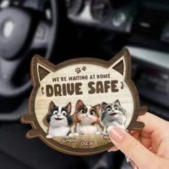 Arrive Safe, Cuddle Later - Cat Personalized Custom Car Visor Clip - Gift For Pet Owners, Pet Lovers 6 Arrive Safe, Cuddle Later - Cat Personalized Custom Car Visor Clip - Gift For Pet Owners, Pet Lovers -Pawfect House Store 67b6b4ce5b598