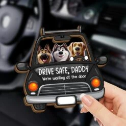 Counting The Seconds ‘til You’re Back - Dog Personalized Custom Car Visor Clip - Gift For Pet Owners, Pet Lovers 6 Counting The Seconds ‘til You’re Back - Dog Personalized Custom Car Visor Clip - Gift For Pet Owners, Pet Lovers -Pawfect House Store 67b6b87cecc66