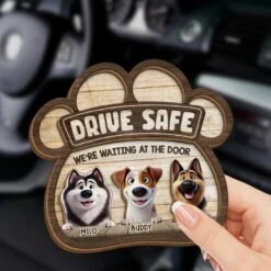 Buckle Up And Get Home To Furry Hugs - Dog Personalized Custom Car Visor Clip - Gift For Pet Owners, Pet Lovers 6 Buckle Up And Get Home To Furry Hugs - Dog Personalized Custom Car Visor Clip - Gift For Pet Owners, Pet Lovers -Pawfect House Store 67b6d5bd70ccb