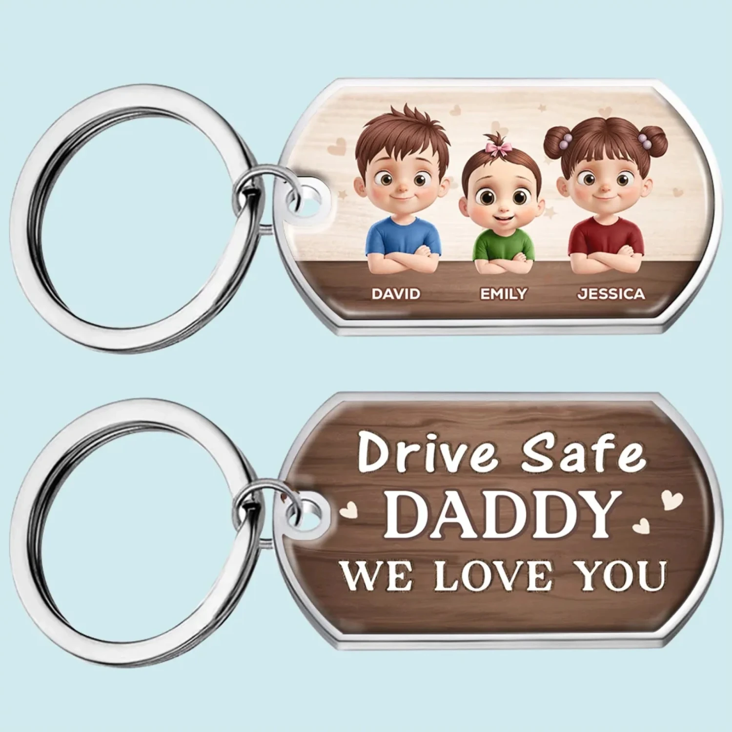 Heartfelt Gifts For Your Loved Ones - Family Personalized Custom Keychain - Gift For Family Members 1 Heartfelt Gifts For Your Loved Ones - Family Personalized Custom Keychain - Gift For Family Members