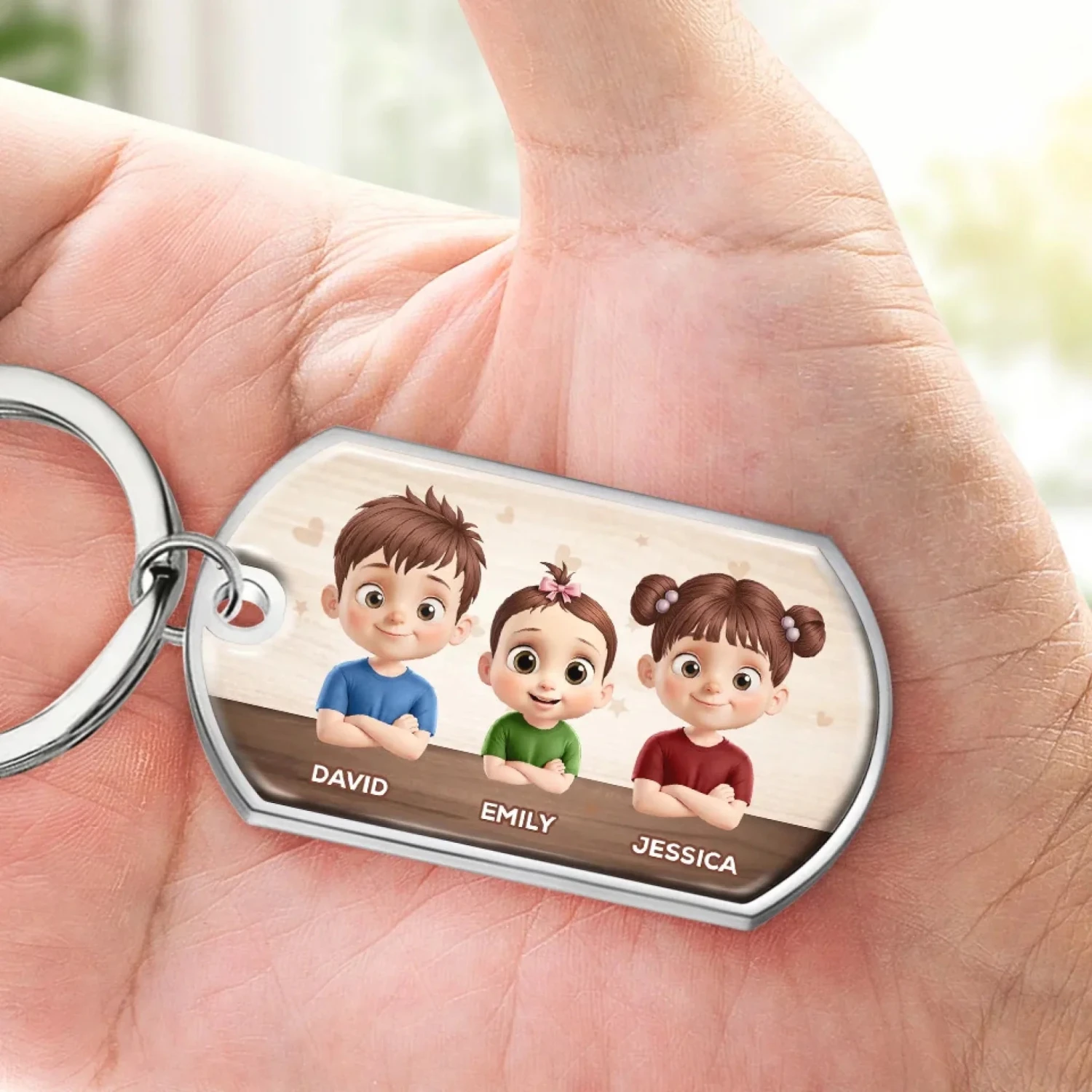 Heartfelt Gifts For Your Loved Ones - Family Personalized Custom Keychain - Gift For Family Members 3 Heartfelt Gifts For Your Loved Ones - Family Personalized Custom Keychain - Gift For Family Members - Image 3