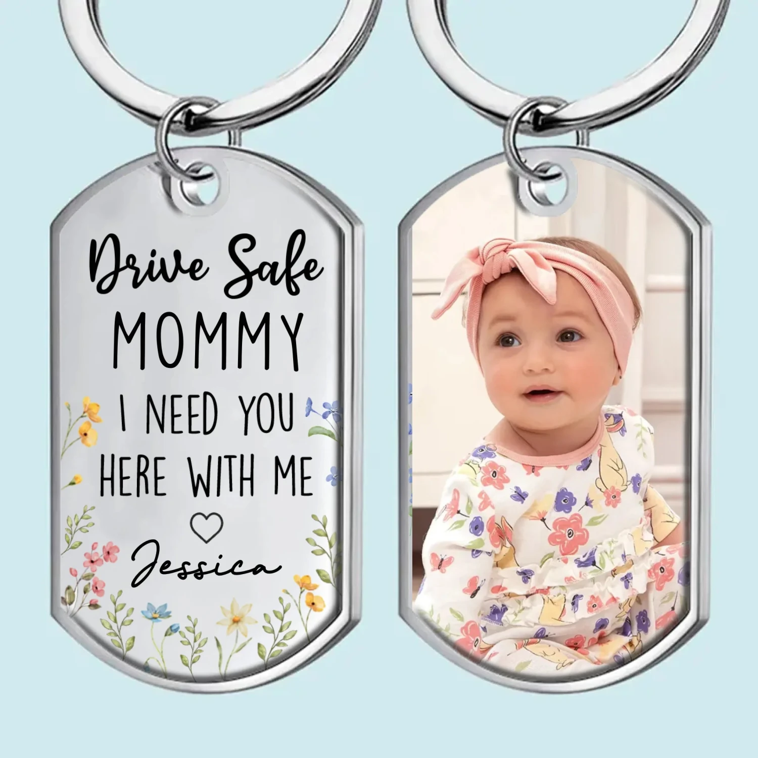 Custom Photo Sweet Reminders Of Love For New Beginnings - Family Personalized Custom Keychain - Mother's Day Gift For Family Members 2 Custom Photo Sweet Reminders Of Love For New Beginnings - Family Personalized Custom Keychain - Mother's Day Gift For Family Members - Image 2
