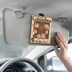 Grandma’s Journey Is Filled With Love - Family Personalized Custom Car Visor Clip - Mother's Day, Gift For Mom, Grandma 7 Grandma’s Journey Is Filled With Love - Family Personalized Custom Car Visor Clip - Mother's Day, Gift For Mom, Grandma -Pawfect House Store 67b7e686065b8