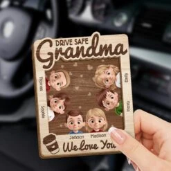 Grandma’s Journey Is Filled With Love - Family Personalized Custom Car Visor Clip - Mother's Day, Gift For Mom, Grandma 6 Grandma’s Journey Is Filled With Love - Family Personalized Custom Car Visor Clip - Mother's Day, Gift For Mom, Grandma -Pawfect House Store 67b7e6862d653
