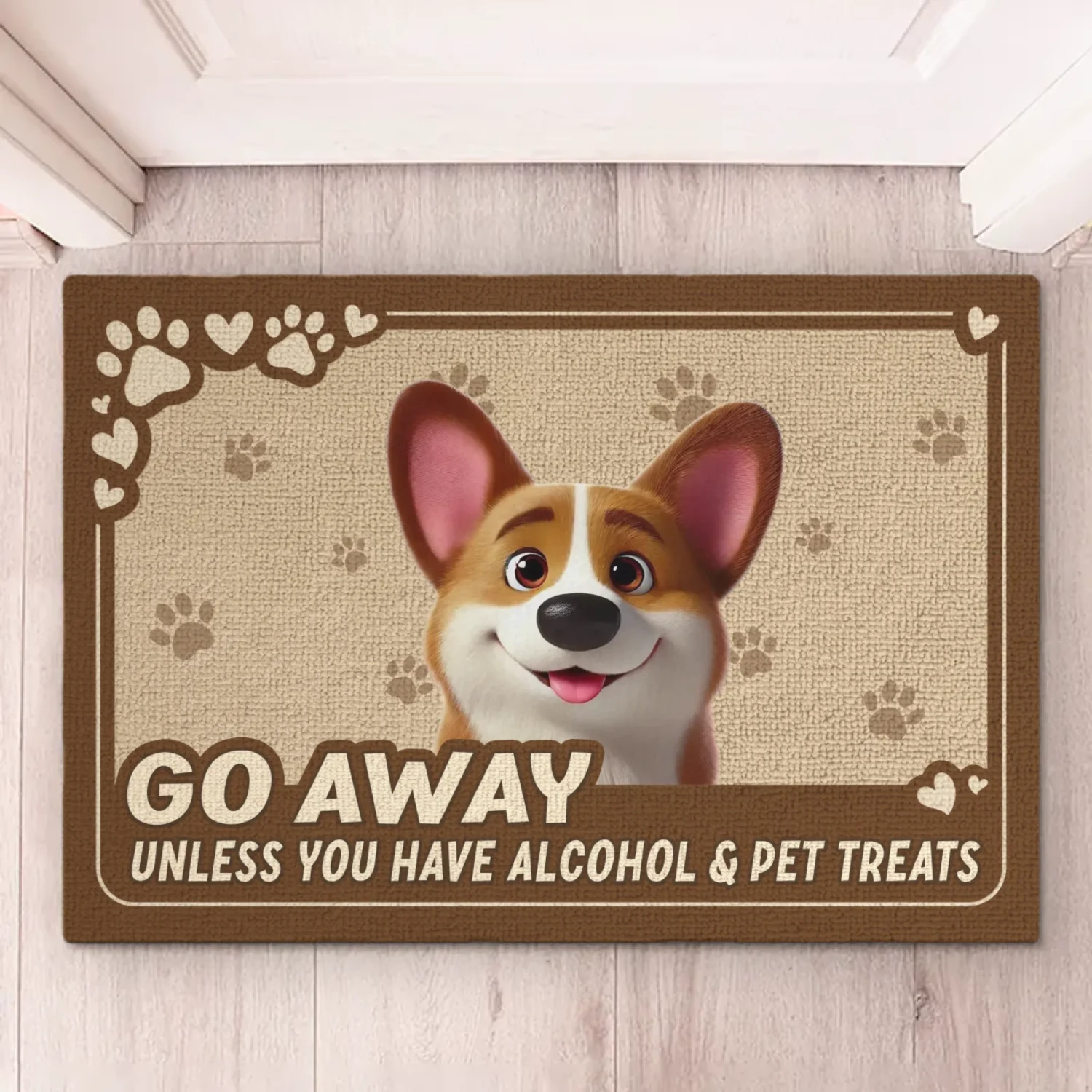 Humans Should Come With Treats - Dog & Cat Personalized Custom Home Decor Decorative Mat - House Warming Gift For Pet Owners, Pet Lovers 5 Humans Should Come With Treats - Dog & Cat Personalized Custom Home Decor Decorative Mat - House Warming Gift For Pet Owners, Pet Lovers - Image 5