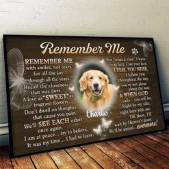 Custom Photo You Will Be Right By My Side - Memorial Personalized Custom Horizontal Poster - Sympathy Gift For Pet Owners, Pet Lovers 10 Custom Photo You Will Be Right By My Side - Memorial Personalized Custom Horizontal Poster - Sympathy Gift For Pet Owners, Pet Lovers -Pawfect House Store 67bc48a43dcdc