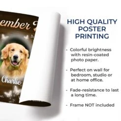 Custom Photo You Will Be Right By My Side - Memorial Personalized Custom Horizontal Poster - Sympathy Gift For Pet Owners, Pet Lovers 11 Custom Photo You Will Be Right By My Side - Memorial Personalized Custom Horizontal Poster - Sympathy Gift For Pet Owners, Pet Lovers -Pawfect House Store 67bc48a4a9756