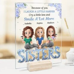 Besties Make The World A Happier Place - Bestie Personalized Custom Rectangle Shaped Acrylic Plaque - Gift For Best Friends, BFF, Sisters 7 Besties Make The World A Happier Place - Bestie Personalized Custom Rectangle Shaped Acrylic Plaque - Gift For Best Friends, BFF, Sisters -Pawfect House Store 67bec6f105d06