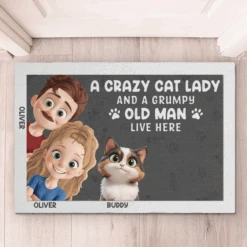 Home Is Where The Meows Are - Cat Personalized Custom Home Decor Decorative Mat - House Warming Gift For Pet Owners, Pet Lovers 11 Home Is Where The Meows Are - Cat Personalized Custom Home Decor Decorative Mat - House Warming Gift For Pet Owners, Pet Lovers -Pawfect House Store 67bedcfa420f1