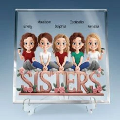 Real Queens Fix Each Other’s Crowns - Bestie Personalized Custom Square Shaped Acrylic Plaque - Gift For Best Friends, BFF, Sisters 8 Real Queens Fix Each Other’s Crowns - Bestie Personalized Custom Square Shaped Acrylic Plaque - Gift For Best Friends, BFF, Sisters -Pawfect House Store 67bedff082b40