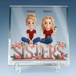 Real Queens Fix Each Other’s Crowns - Bestie Personalized Custom Square Shaped Acrylic Plaque - Gift For Best Friends, BFF, Sisters 11 Real Queens Fix Each Other’s Crowns - Bestie Personalized Custom Square Shaped Acrylic Plaque - Gift For Best Friends, BFF, Sisters -Pawfect House Store 67bee524947c8