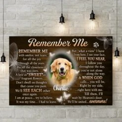 Custom Photo You Will Be Right By My Side - Memorial Personalized Custom Horizontal Poster - Sympathy Gift For Pet Owners, Pet Lovers 13 Custom Photo You Will Be Right By My Side - Memorial Personalized Custom Horizontal Poster - Sympathy Gift For Pet Owners, Pet Lovers -Pawfect House Store 67c04ada6a143