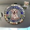 Custom Photo Some Angels Have Fur - Memorial Personalized Custom Car Visor Clip - Sympathy Gift For Pet Owners, Pet Lovers