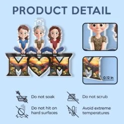 Love You To The Moon And Back - Family Personalized Custom Car Ornament - Acrylic Custom Shaped - Mother's Day, Gift For Mom, Grandma 9 Love You To The Moon And Back - Family Personalized Custom Car Ornament - Acrylic Custom Shaped - Mother's Day, Gift For Mom, Grandma -Pawfect House Store 67c19024df66a