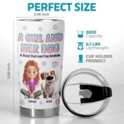 Love And Loyalty In Every Wag - Dog Personalized Custom 3D Inflated Effect Printed Tumbler - Gift For Pet Owners, Pet Lovers 6 Love And Loyalty In Every Wag - Dog Personalized Custom 3D Inflated Effect Printed Tumbler - Gift For Pet Owners, Pet Lovers -Pawfect House Store 67c6a1009d106