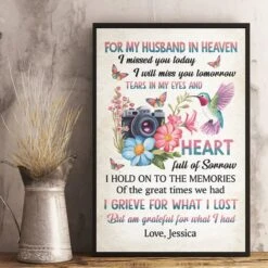 Memories Keep Us Together - Memorial Personalized Custom Vertical Poster - Sympathy Gift For Family Members