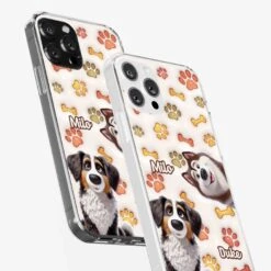 Unconditional Love In Fur - Dog Personalized Custom 3D Inflated Effect Printed Clear Phone Case - Gift For Pet Owners, Pet Lovers -Pawfect House Store 67c834d385535