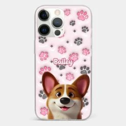 Loyal Paws, Endless Love - Dog Personalized Custom 3D Inflated Effect Printed Clear Phone Case - Gift For Pet Owners, Pet Lovers 9 Loyal Paws, Endless Love - Dog Personalized Custom 3D Inflated Effect Printed Clear Phone Case - Gift For Pet Owners, Pet Lovers -Pawfect House Store 67c8350c4385c