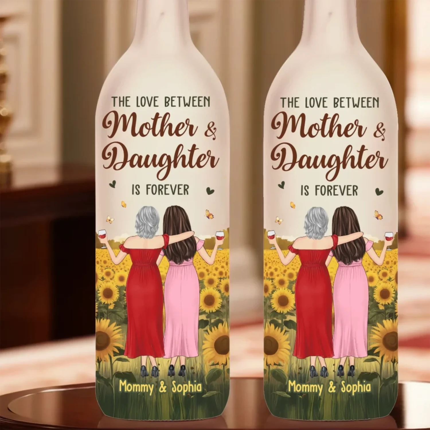 A Love Link That Never Fades - Family Personalized Custom Bottle Lamp - Mother's Day, Gift For Mom, Daughter 4 A Love Link That Never Fades - Family Personalized Custom Bottle Lamp - Mother's Day, Gift For Mom, Daughter - Image 4