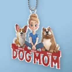 Endless Love, One Paw At A Time - Dog Personalized Custom Car Ornament - Acrylic Custom Shaped - Mother's Day, Gift For Pet Owners, Pet Lovers -Pawfect House Store 67c92c923111c