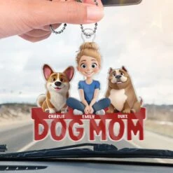 Endless Love, One Paw At A Time - Dog Personalized Custom Car Ornament - Acrylic Custom Shaped - Mother's Day, Gift For Pet Owners, Pet Lovers -Pawfect House Store 67c92c924d8ba