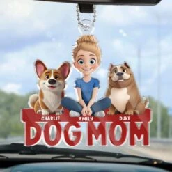 Endless Love, One Paw At A Time - Dog Personalized Custom Car Ornament - Acrylic Custom Shaped - Mother's Day, Gift For Pet Owners, Pet Lovers