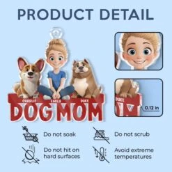 Endless Love, One Paw At A Time - Dog Personalized Custom Car Ornament - Acrylic Custom Shaped - Mother's Day, Gift For Pet Owners, Pet Lovers -Pawfect House Store 67c92c92c3bf6