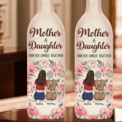 Forever Connected, Always Cherished - Family Personalized Custom Bottle Lamp - Mother's Day, Gift For Mom, Daughter 8 Forever Connected, Always Cherished - Family Personalized Custom Bottle Lamp - Mother's Day, Gift For Mom, Daughter -Pawfect House Store 67c98032ba6b2