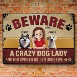 Happiness Is A Wagging Tail - Dog Personalized Custom Home Decor Metal Sign - House Warming Gift For Pet Owners, Pet Lovers 7 Happiness Is A Wagging Tail - Dog Personalized Custom Home Decor Metal Sign - House Warming Gift For Pet Owners, Pet Lovers -Pawfect House Store 67ca68195164f