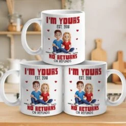 Once Yours, Always Yours - Couple Personalized Custom Mug - Gift For Husband Wife, Anniversary 10 Once Yours, Always Yours - Couple Personalized Custom Mug - Gift For Husband Wife, Anniversary -Pawfect House Store 67ca91853a59d
