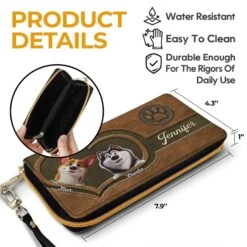 Unconditional Love With Paws - Dog & Cat Personalized Custom Leather Long Wallet - Gift For Pet Owners, Pet Lovers 11 Unconditional Love With Paws - Dog & Cat Personalized Custom Leather Long Wallet - Gift For Pet Owners, Pet Lovers -Pawfect House Store 67cab80f4ec27