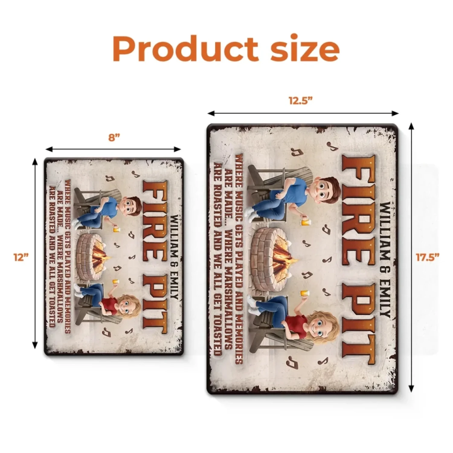 Good Vibes, Good Drinks - Couple Personalized Custom Home Decor Metal Sign - House Warming Gift For Husband Wife, Anniversary 5 Good Vibes, Good Drinks - Couple Personalized Custom Home Decor Metal Sign - House Warming Gift For Husband Wife, Anniversary - Image 5