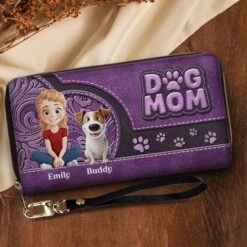 Furry Love, Forever Bond - Dog Personalized Custom Leather Long Wallet - Gift For Pet Owners, Pet Lovers 8 Furry Love, Forever Bond - Dog Personalized Custom Leather Long Wallet - Gift For Pet Owners, Pet Lovers -Pawfect House Store 67ceae3138d4c