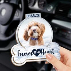 Custom Photo I Will Carry You With Me - Memorial Personalized Custom Car Visor Clip - Sympathy Gift For Pet Owners, Pet Lovers 6 Custom Photo I Will Carry You With Me - Memorial Personalized Custom Car Visor Clip - Sympathy Gift For Pet Owners, Pet Lovers -Pawfect House Store 67d0f70f56fee