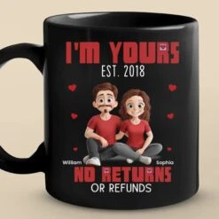 Once Yours, Always Yours - Couple Personalized Custom Mug - Gift For Husband Wife, Anniversary 13 Once Yours, Always Yours - Couple Personalized Custom Mug - Gift For Husband Wife, Anniversary -Pawfect House Store 67d292930ca0a