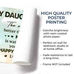 A Love No Words Can Define - Family Personalized Custom Horizontal Poster - Mother's Day, Gift For Mom, Daughter -Pawfect House Store 67d3b6ce1c287