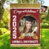Custom Photo Dreams Turned Into Reality - Family Personalized Custom Flag - Graduation Gift For Family Members, Siblings, Brothers, Sisters