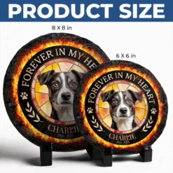 Custom Photo Forever My Fur Angel - Memorial Personalized Custom Round Shaped Stone With Stand - Sympathy Gift For Pet Owners, Pet Lovers 11 Custom Photo Forever My Fur Angel - Memorial Personalized Custom Round Shaped Stone With Stand - Sympathy Gift For Pet Owners, Pet Lovers -Pawfect House Store 67d3ec86d300d