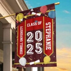 Graduation Is A New Chapter - Family Personalized Custom Flag - Graduation Gift For Family Members, Siblings, Brothers, Sisters -Pawfect House Store 67d3ef5f64ee6