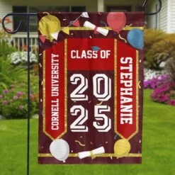 Graduation Is A New Chapter - Family Personalized Custom Flag - Graduation Gift For Family Members, Siblings, Brothers, Sisters -Pawfect House Store 67d3ef5ff122b